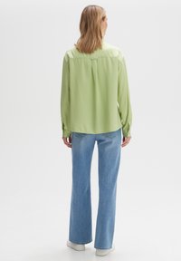 OPUS FAPPEL - Button-down blouse - avocado