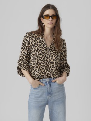 Vero Moda VMEASY VOLUME - Topper langermet - irish cream