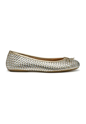 Geox PALMARIA - Ballerine - light gold silver