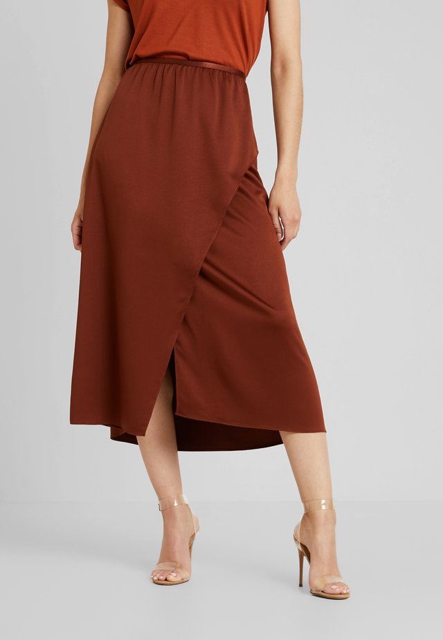ALESSIA DRAPE SKIRT - Maxi skirt - casablanca