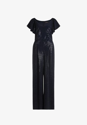 Vera Mont, VERA MONT IM GLITZER-LOOK HOSENANZUG - Jumpsuit - dunkelblau grau