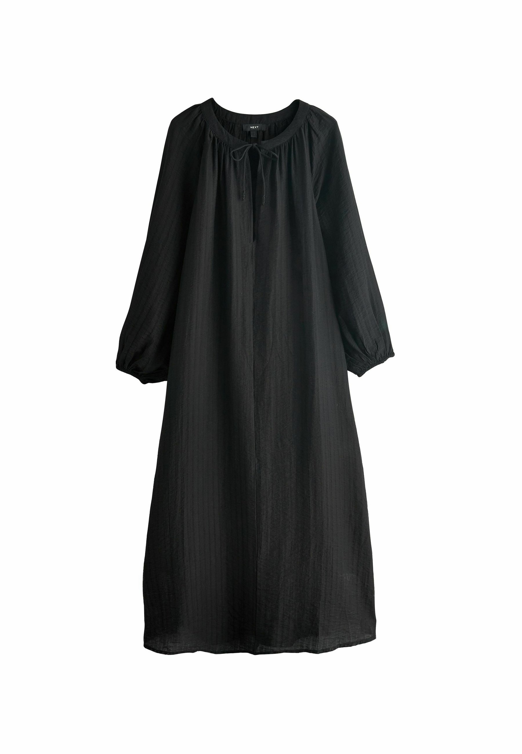 Next TALL FIT - LONG SLEEVE KAFTAN - Maxi dress - black - Zalando