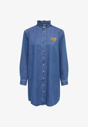 ONLY, DENIM DRESS ONLWENDY SHORT DRESS - Robe en jean - medium blue denim