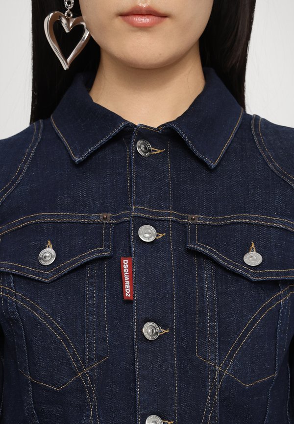 DENIM DRESS - Denim dress - dark rince2