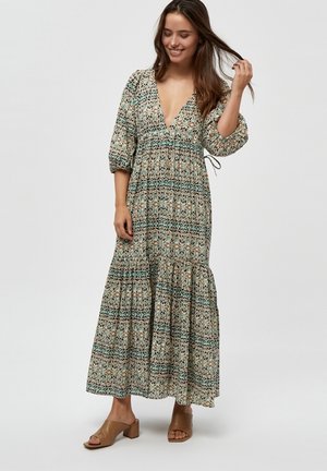 PCFLORA - Maxi dress - almond milk pr