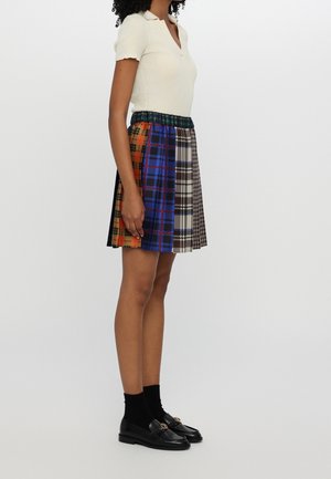 Falda plisada - multi-coloured