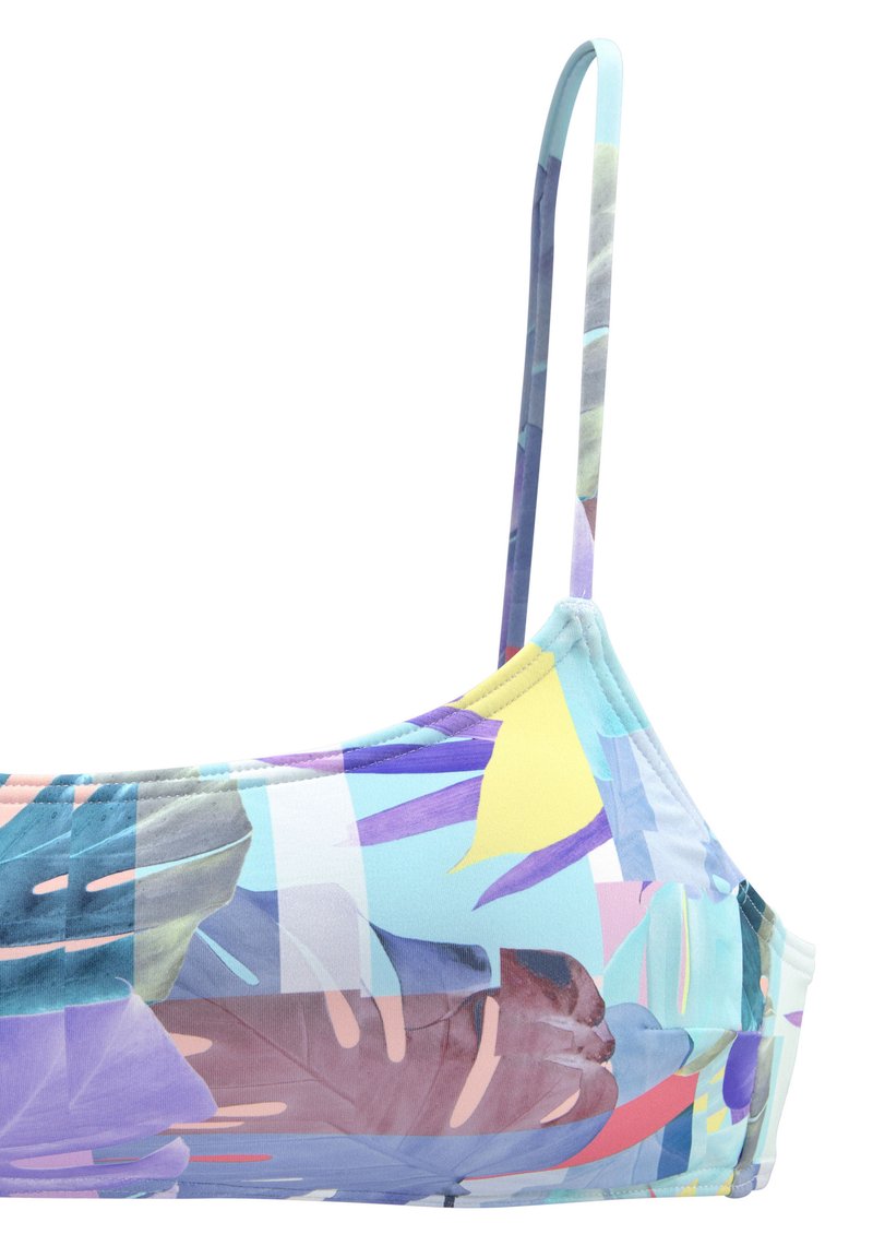 Venice Beach Bikini top lila bedruckt/purple Zalando