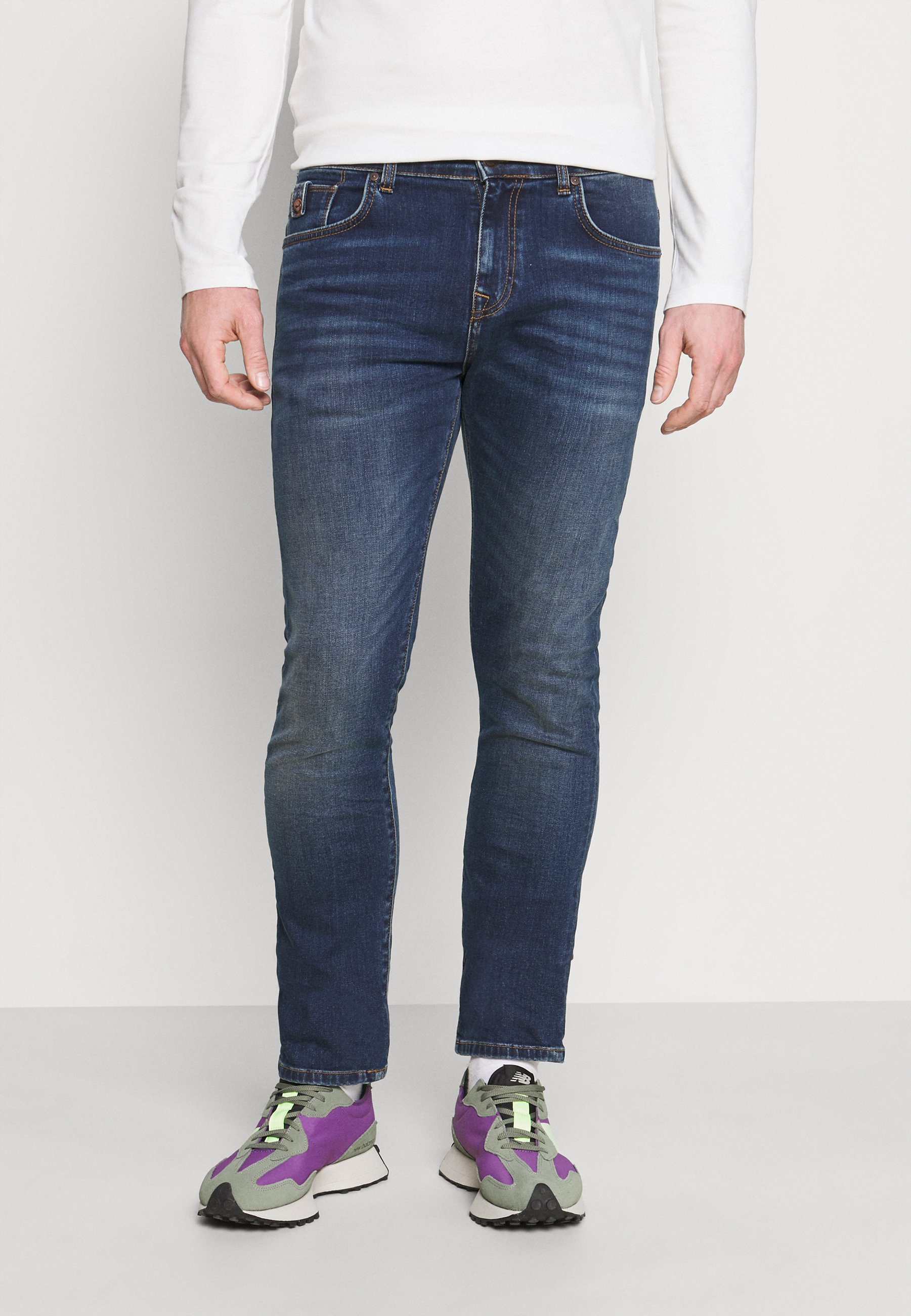 LTB JOSHUA - Vaqueros slim fit - hosea undamaged wash/azul oscuro -  Zalando.es