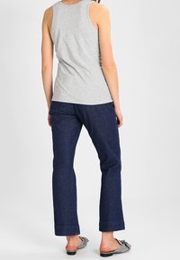 Calvin Klein Jeans Top - mottled light grey