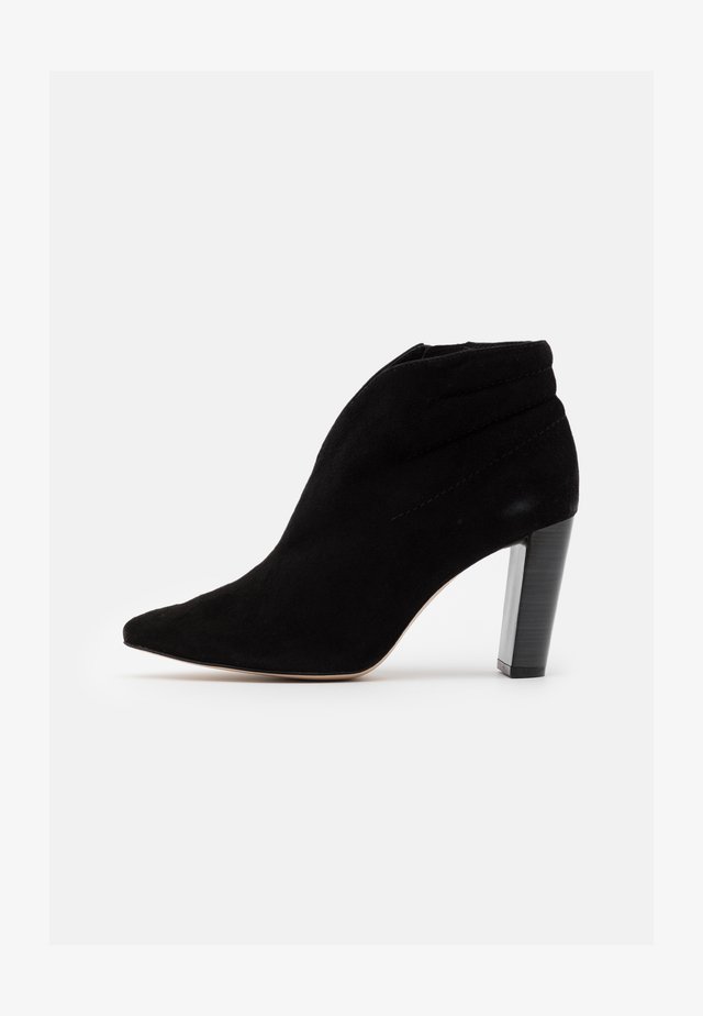 Bottines à talons hauts - black