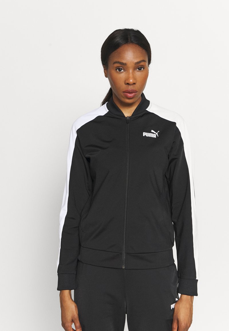 Damen Sportbekleidung | Puma BASEBALL TRICOT SUIT Trainingsanzug puma black/schwarz - QQ74965 Damen Sportbekleidung | Puma BASEBALL TRICOT SUIT Trainingsanzug puma black/schwarz - QQ74965
