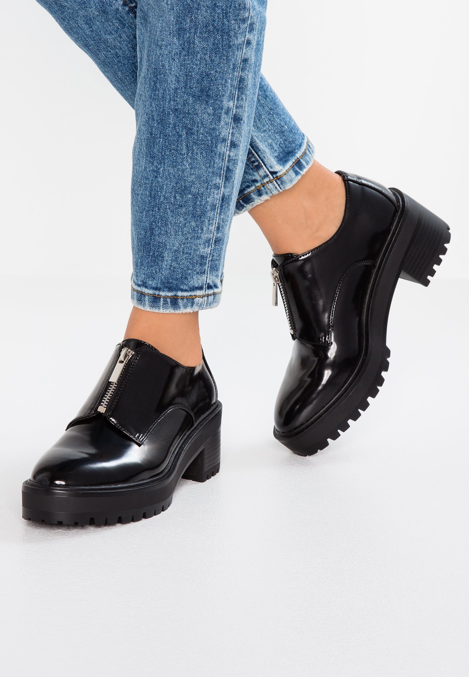 Even&Odd Snøresko black Zalando.no Even&Odd Snøresko black Zalando.no