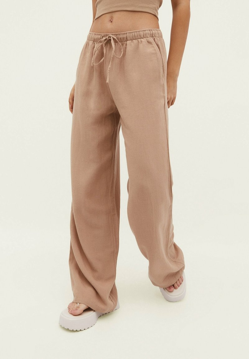 Stradivarius Pantalon classique - beige