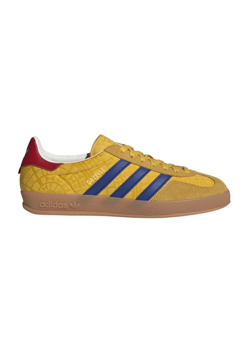 adidas gazelle silver green womens ADIDAS Sneakers Gazelle Indoor Crew Yellow/White  Fango