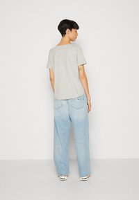 Anna Field Jednoduché tričko - mottled light grey/blue