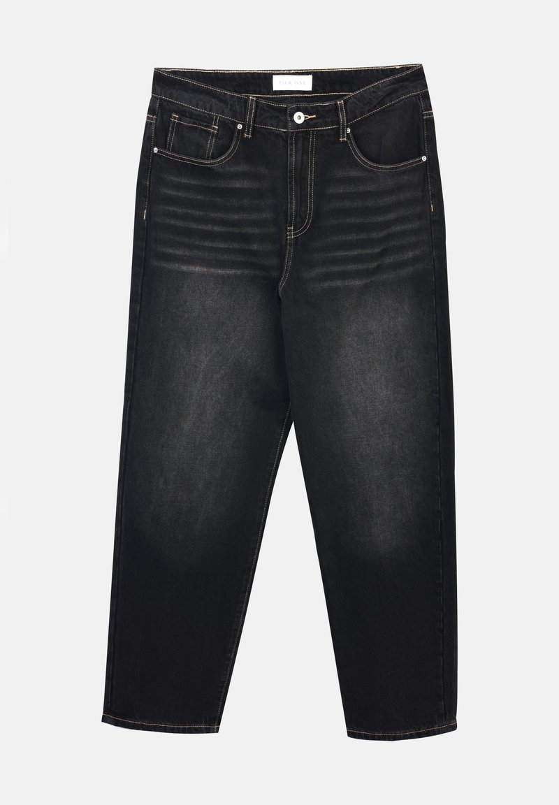 Pier One Straight leg jeans zwart denim/blackdenim Pier One Straight leg jeans zwart denim/blackdenim