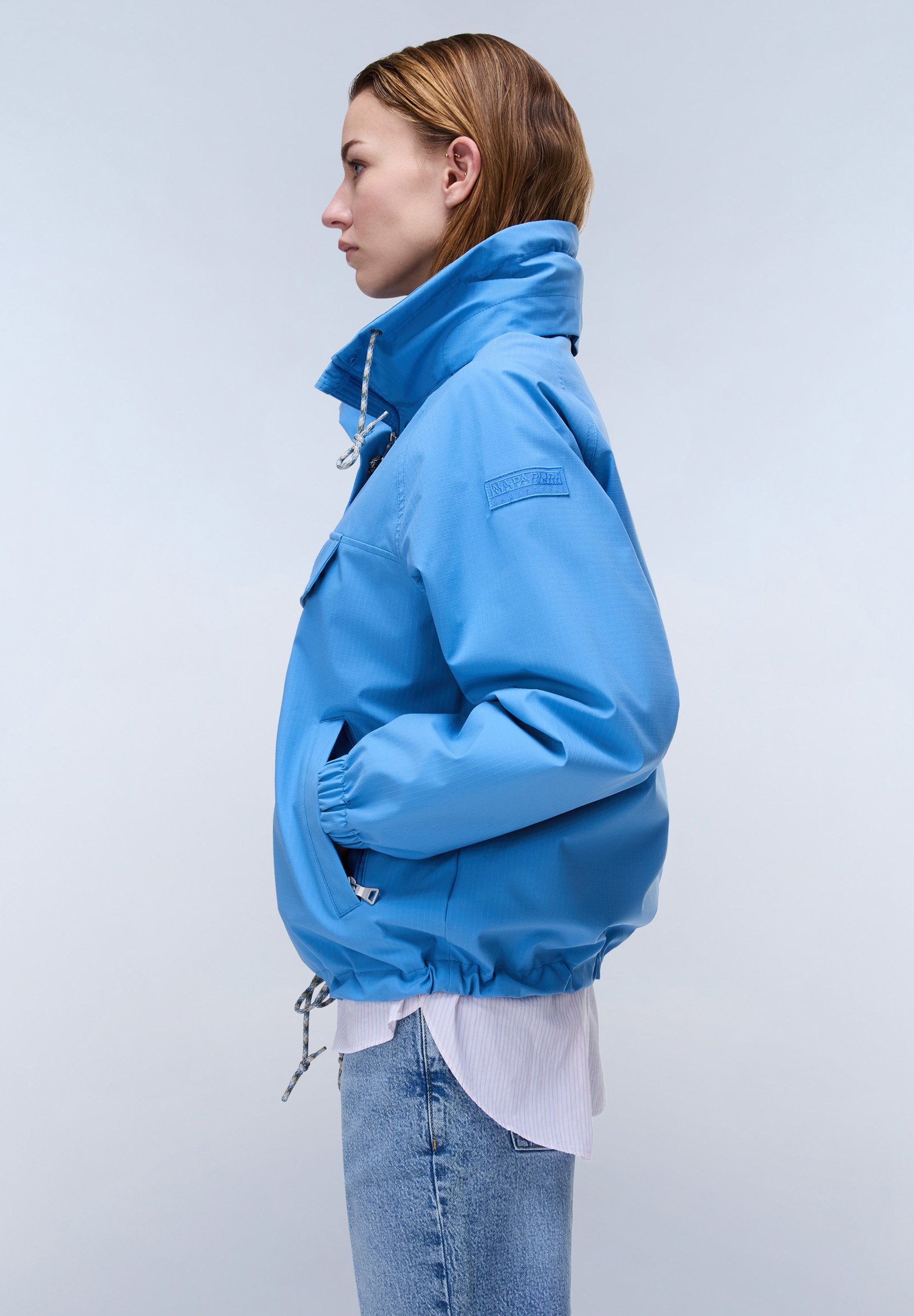 Napapijri RAINFOREST DUNE W - Winter jacket - blue jasper ba/light