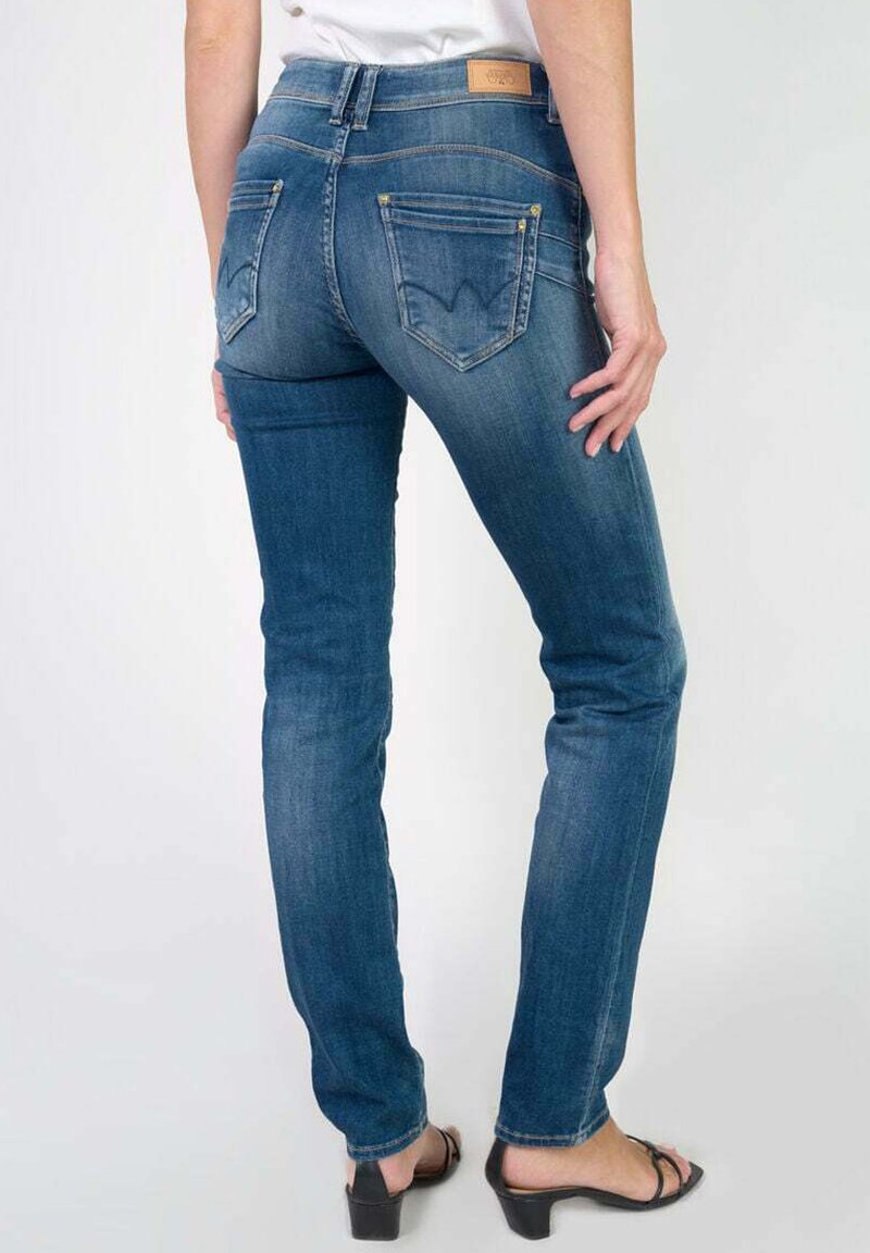 Jeans Femme Le Temps Des Cerises - Taille 38 (W29 L30) - Coupe Classique En 100% Coton - Occasion Très Bon état
