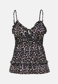 Top - black/brown
