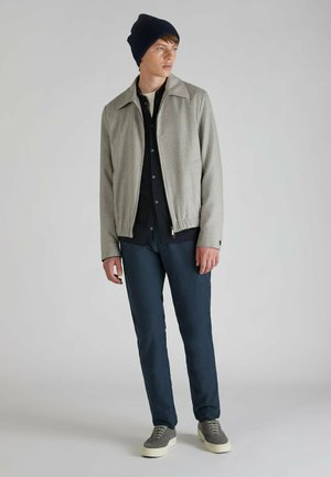 Slowear ZANONE-FLEXWOOL - Gilet - blue melange