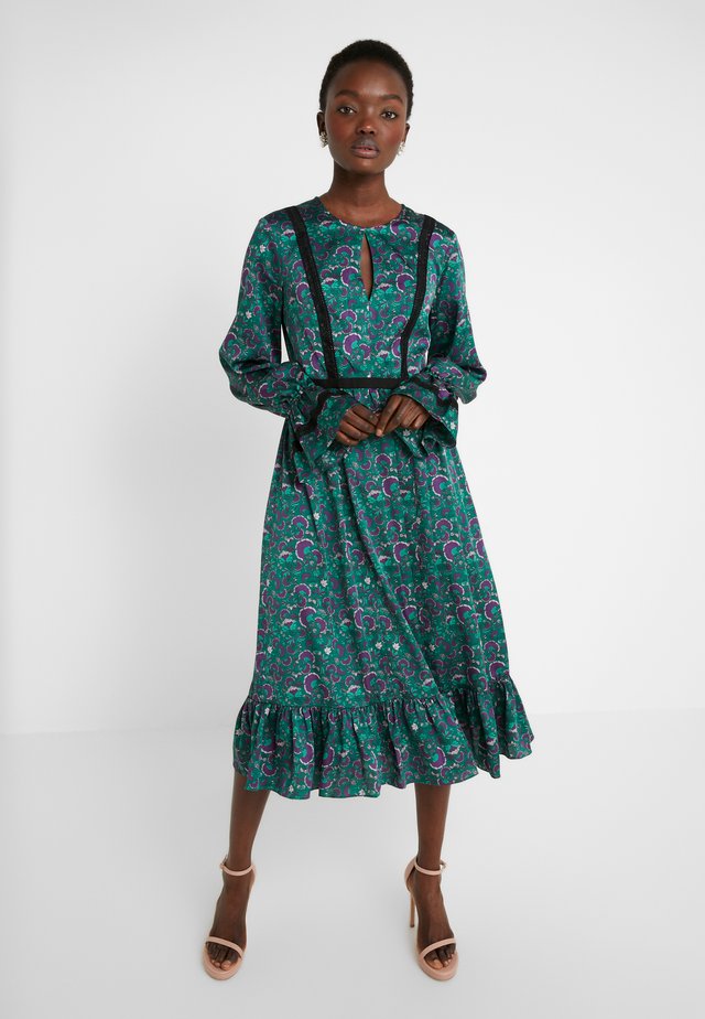 Cocktail dress / Party dress - green multi