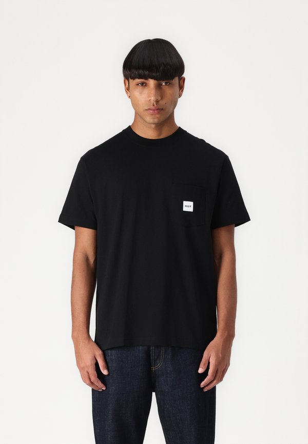 BOX LOGO POCKET TEE UNISEX - Basic T-shirt