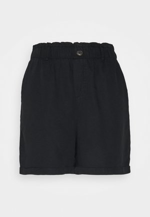 Denim shorts - black