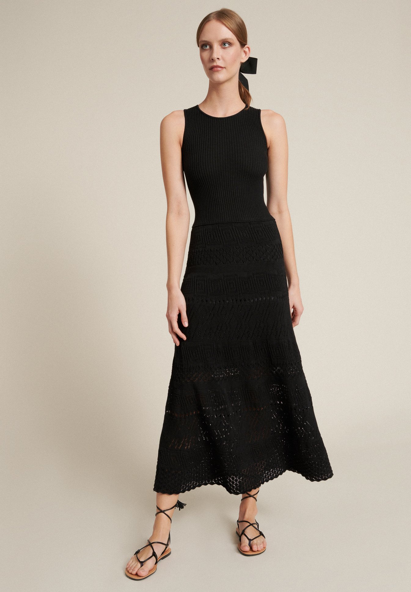 Luisa Spagnoli CORREDO - Vestito lungo - nero - Zalando.it