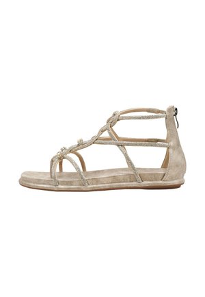 Alma en Pena, Sandales tongs - metalic