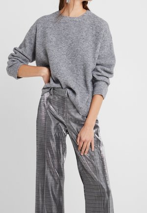Pullover - mottled grey