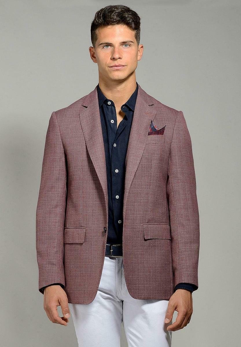 Angelico TWO-BUTTON - Giacca - burgundy/rosso scuro - Zalando.it