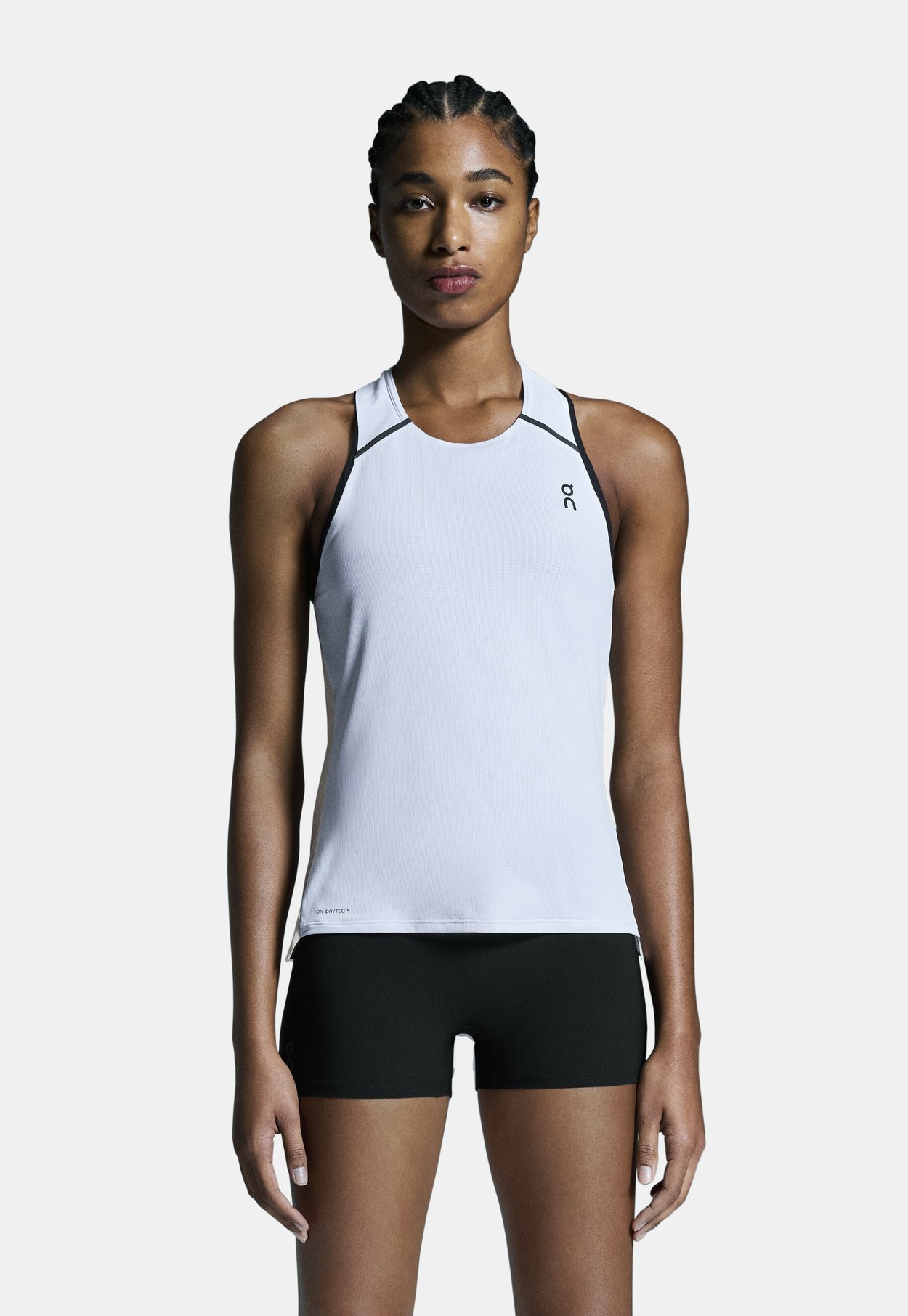 On PERFORMANCE TANK - Top - white silver