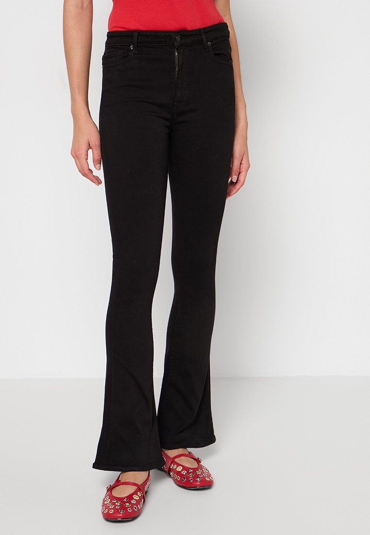 7 For All Mankind Bootcut jeans zwart