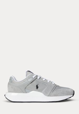 Polo Ralph Lauren TRAIN 89 V2 SUEDE-PANELED SNEAKER - Αθλητικά παπούτσια - soft grey/white