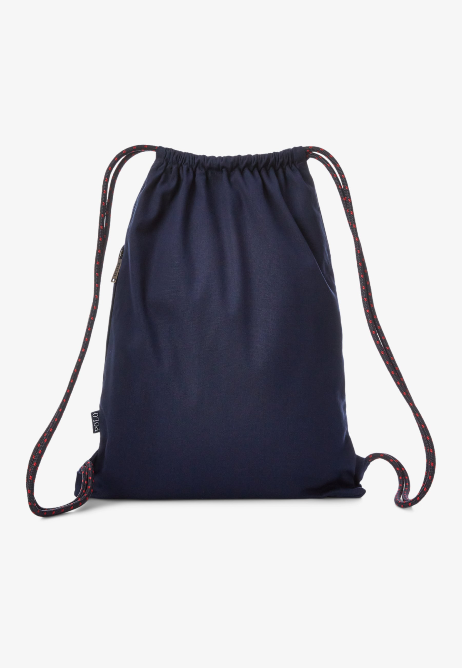 【ballaholic】Logo Zip Pocket Gymsack navy ballaholic】 新品 Logo Zip Pocket Gymsack