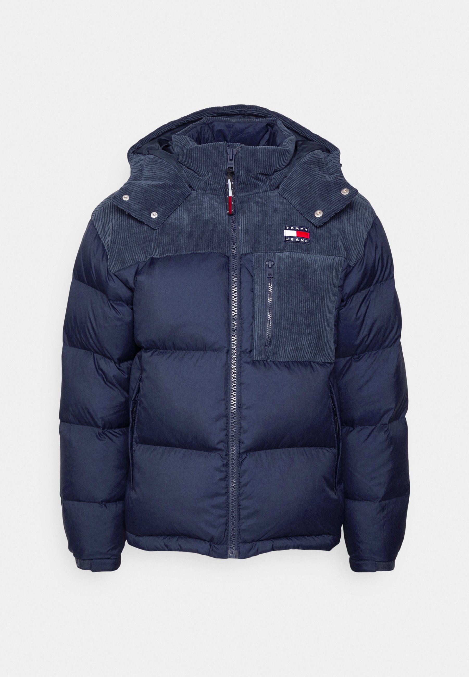 Tommy Jeans MIX ALASKA PUFFER - Down jacket - black - Zalando