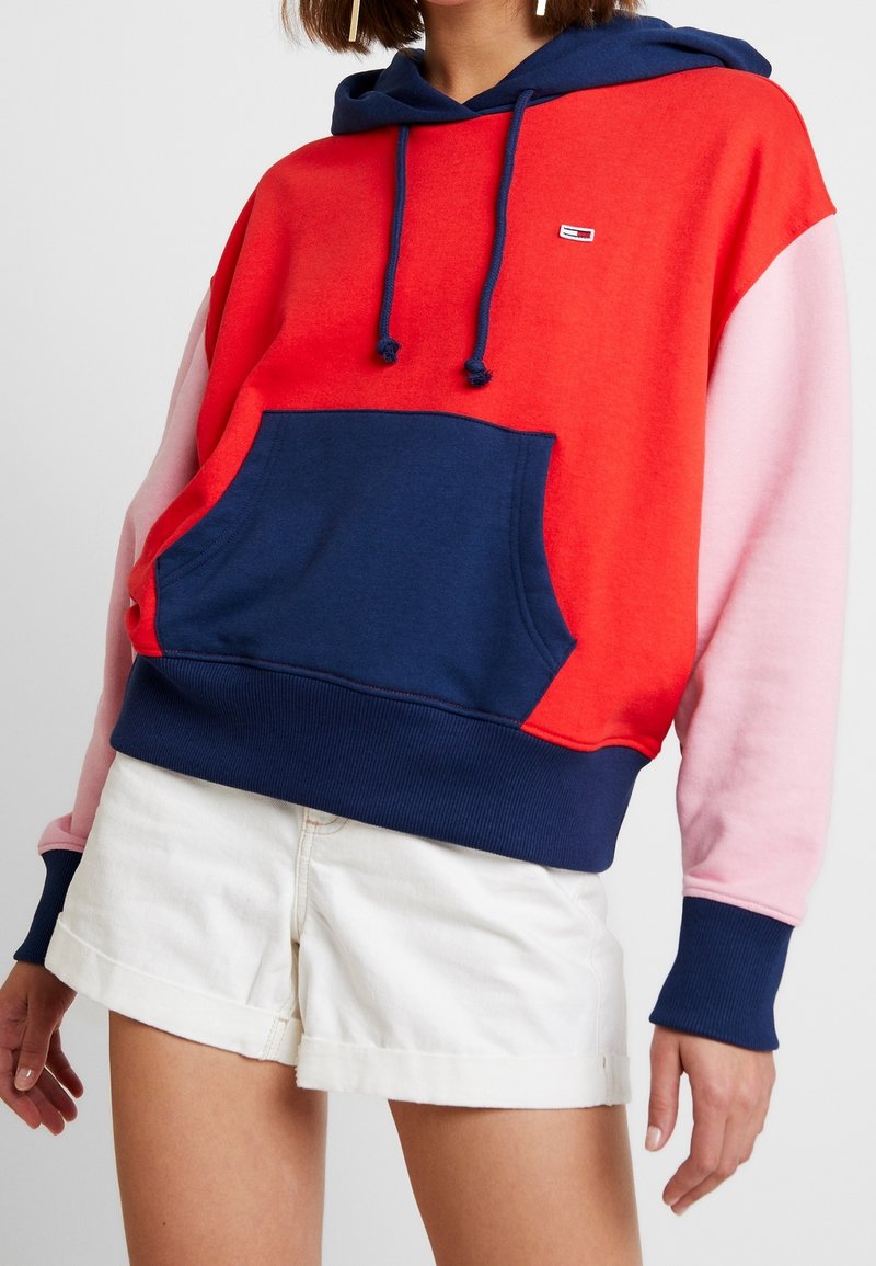Tommy Jeans Felpa con cappuccio - red