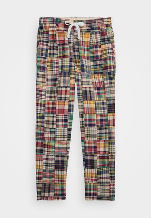 Polo Ralph Lauren POLO PREPSTER MADRAS EASY PANT - Kelnės - multi-coloured