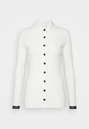 FITTED CARDIGAN - Kardigán - cream