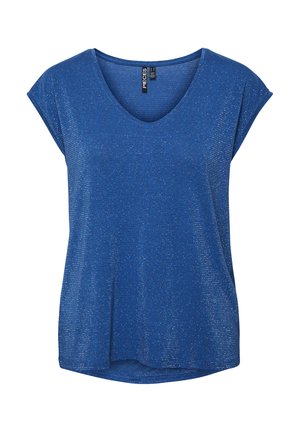 Camiseta estampada - bleu