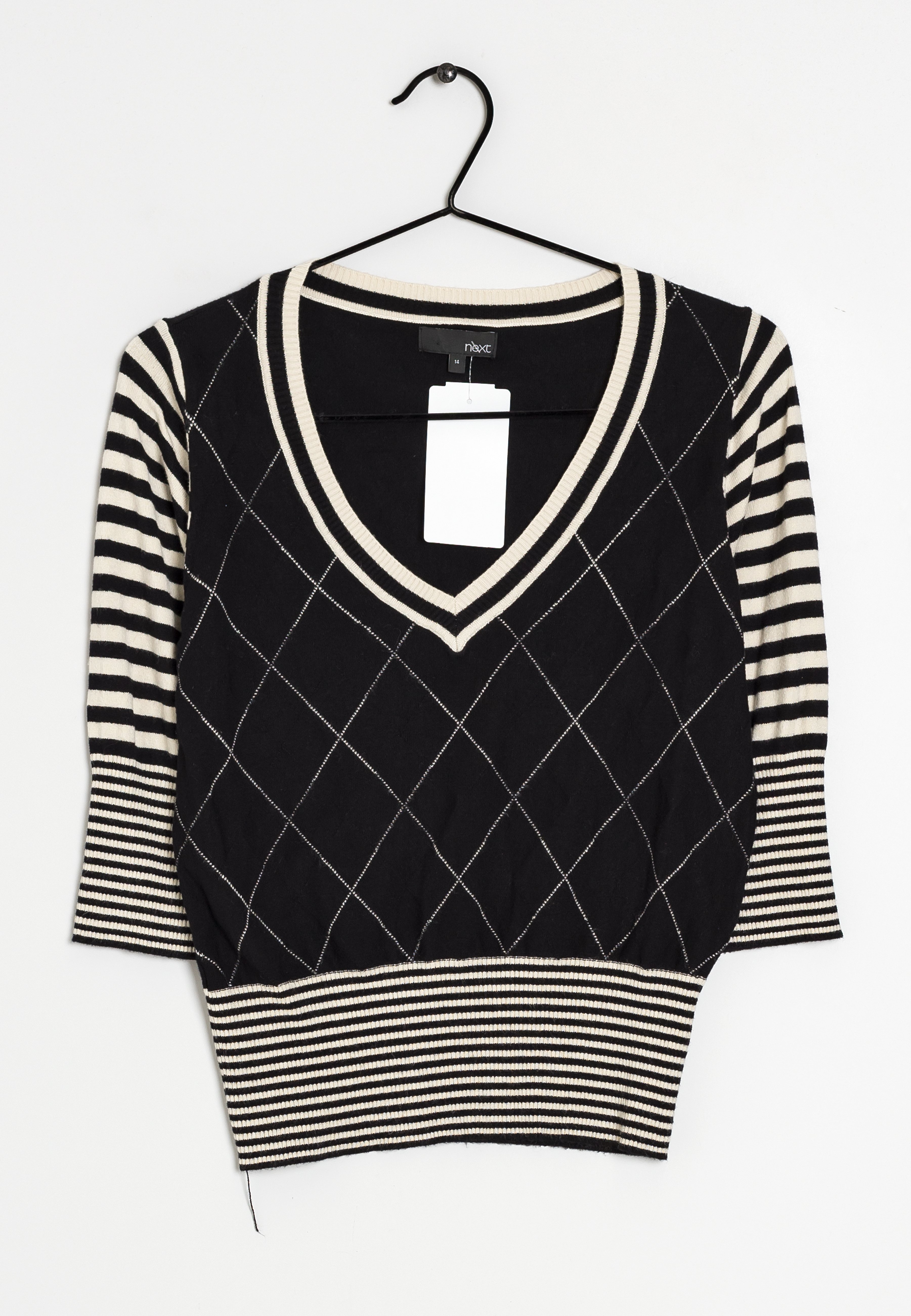 next black and white jumper