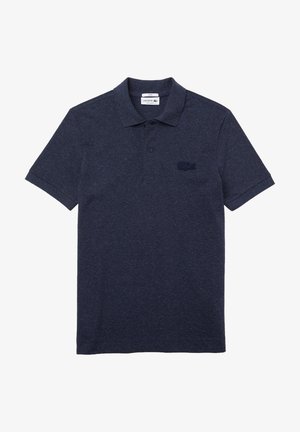 KORTE MOUW - Polo - bleu chine
