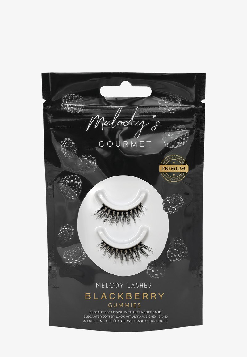 Melody Lashes - MELODY'S GOURMENT - Lösögonfransar - black berry gummies, Förstora