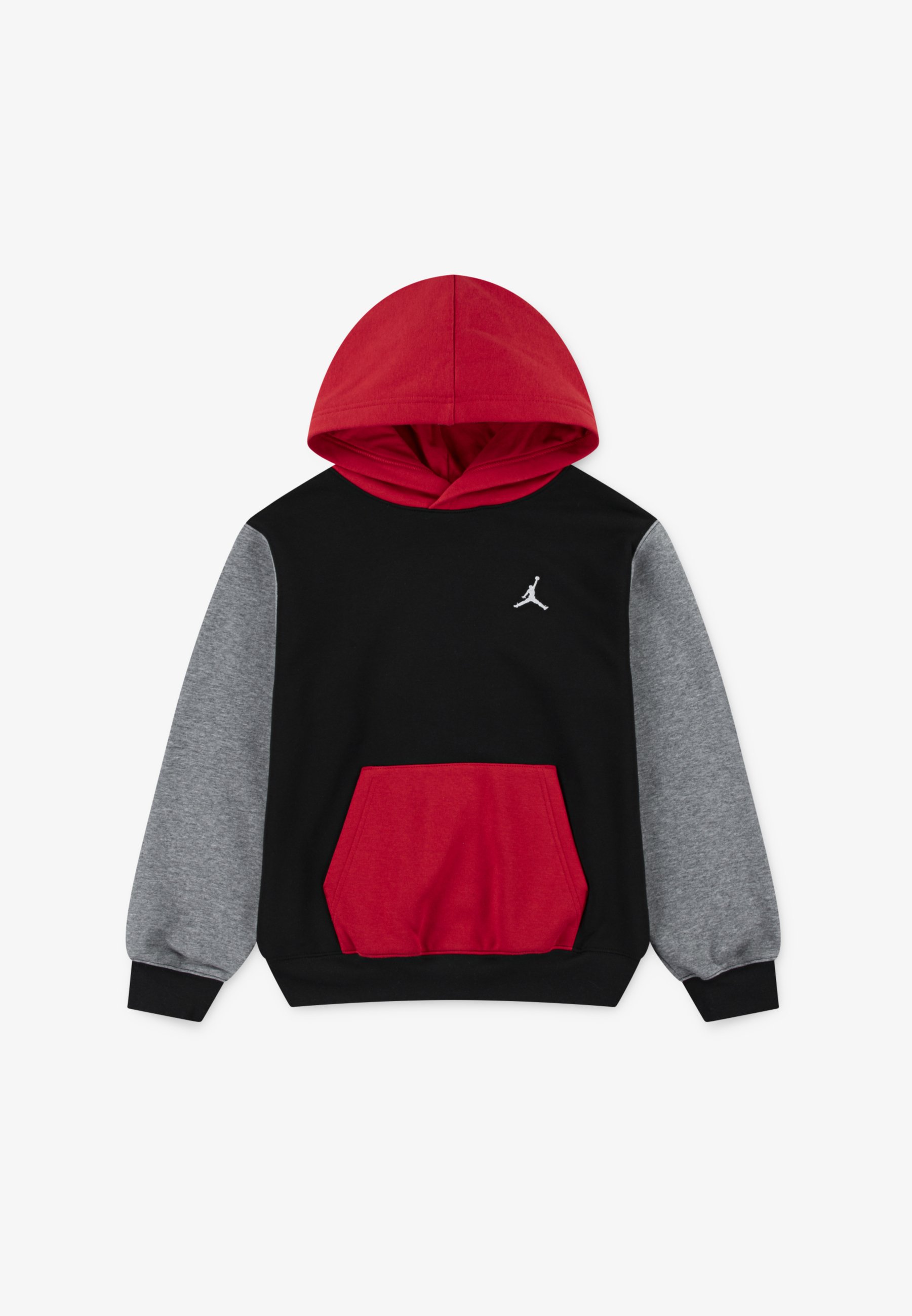 Jordan HOODIE UNISEX Sweatshirt black/gym red)/black Zalando