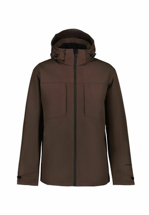 Rukka VARISTO - Soft shell jacket - dunkel braun