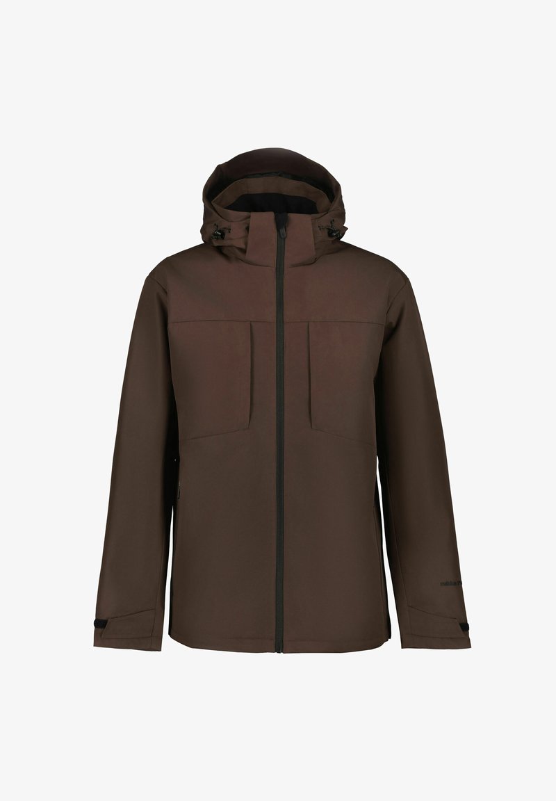 Rukka LUHTA - Veste softshell - dunkel braun