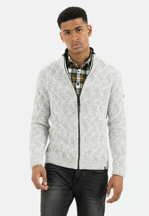 MIT RAUTEN - Cardigan - kitt