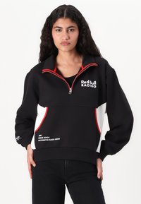 Red Bull Racing x Pepe Jeans PANEL HALF ZIP - Felpa - black