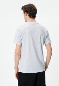 Koton SLOGAN - Camiseta estampada - grey