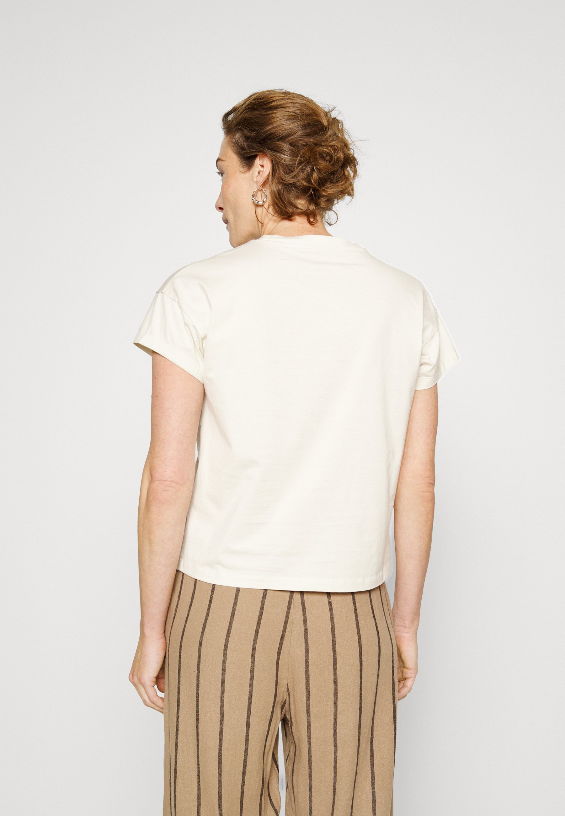 Banana Republic Graphic Tee Tshirt print Transition cream, Dames, Maat: XXS, Crème